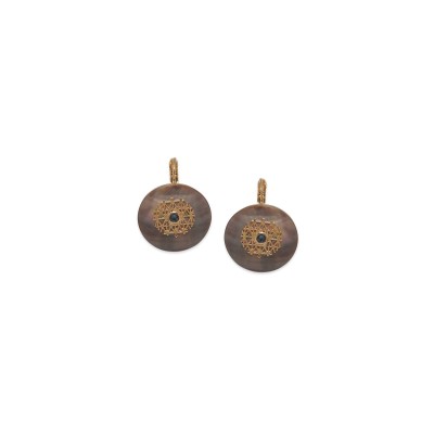 FRANCK HERVAL Boucles d’oreilles Dormeuses Gisèle.