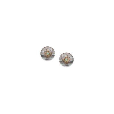 FRANCK HERVAL Boucles d’oreilles Poussoir Gisèle.