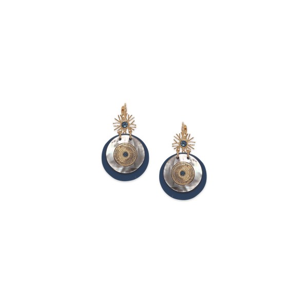 FRANCK HERVAL Boucles d’oreilles Dormeuses Gisèle.