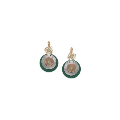 FRANCK HERVAL Boucles d’oreilles Dormeuses Gisèle.