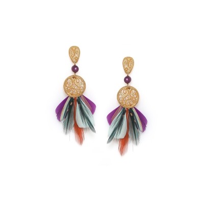FRANCK HERVAL Boucles d’oreilles Poussoir Séréna.