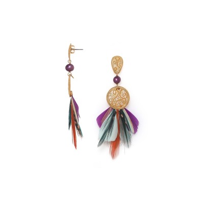 FRANCK HERVAL Boucles d’oreilles Poussoir Séréna.