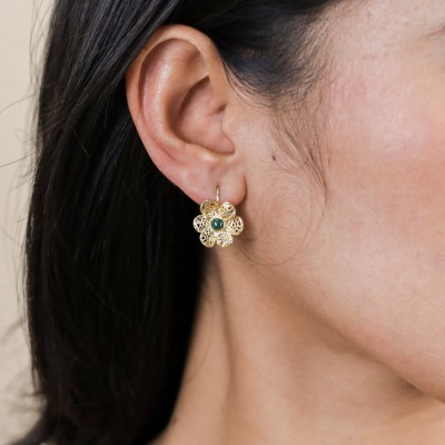 FRANCK HERVAL Boucles d’oreilles Dormeuses Séréna.