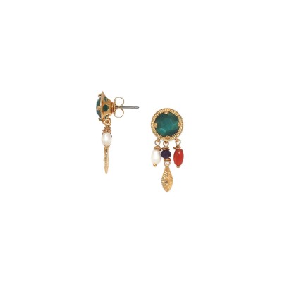 FRANCK HERVAL Boucles d’oreilles Poussoir Tanya.
