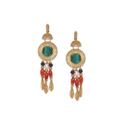 FRANCK HERVAL Boucles d’oreilles Dormeuses Tanya.