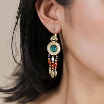 FRANCK HERVAL Boucles d’oreilles Dormeuses Tanya.
