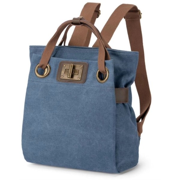 ZEDE Paris Sac à dos Pont-Des-Arts Bleu.