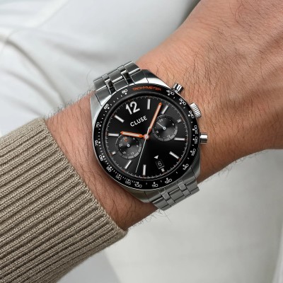 CLUSE Montre Homme Aravis Dual Timer.