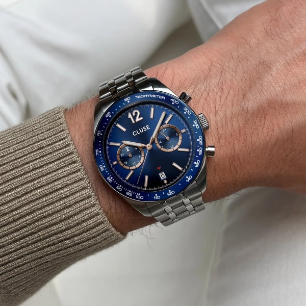 CLUSE Montre Homme Aravis Dual Timer.
