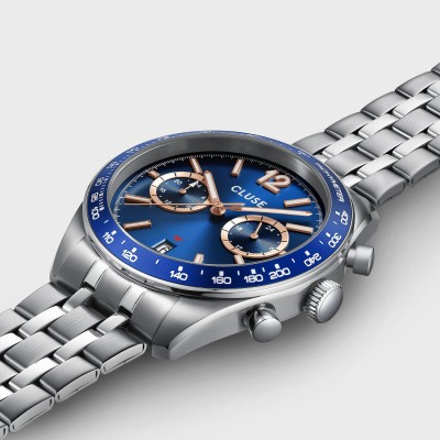 CLUSE Montre Homme Aravis Dual Timer.