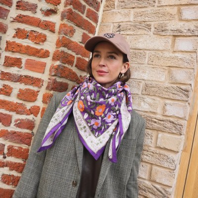 Foulard Udaipur Orange SO FAMILY