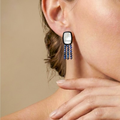 Boucles d’oreilles Calypso NATURE bijoux