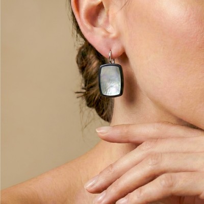 Boucles d’oreilles Calypso NATURE bijoux