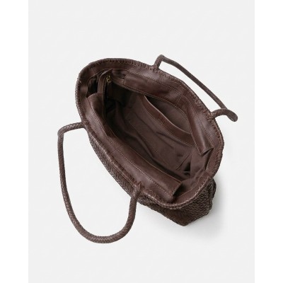 Sac BIBA Perkins en cuir marron