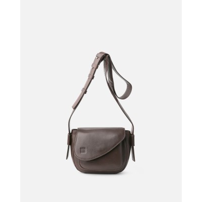 Sac BIBA Blunt Cross Bag en cuir marron