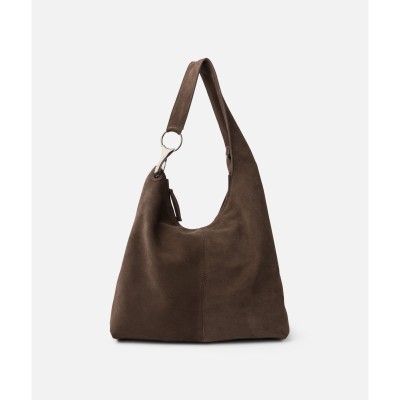 Sac BIBA Jackpot hobo en cuir suédé marron