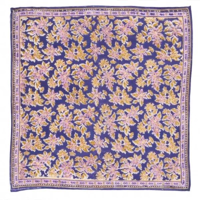 Foulard BONHEUR DU JOUR Arya-Indigo