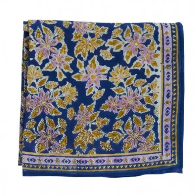 Foulard BONHEUR DU JOUR Arya-Indigo