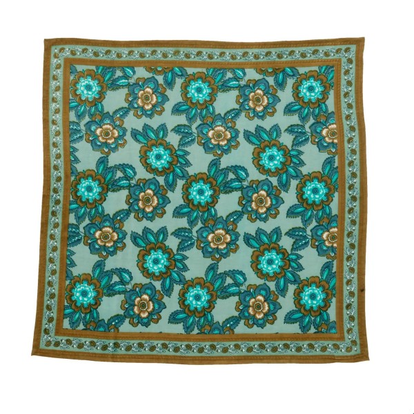 Foulard BONHEUR DU JOUR Jakarta-Vert