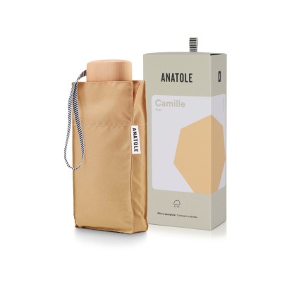 Anatole - Mini parapluie beige Camille