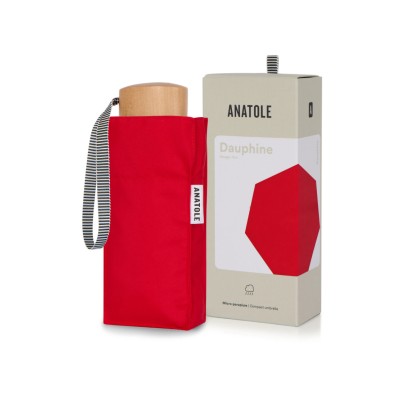 Anatole - Mini parapluie Rouge Dauphine