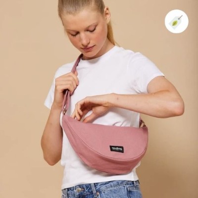 HINDBAG - Sac banane Andrea Rose blush