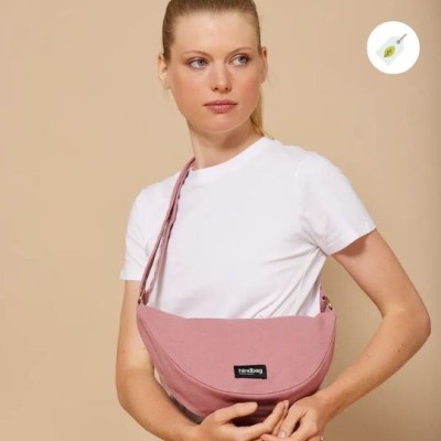 HINDBAG - Sac banane Andrea Rose blush