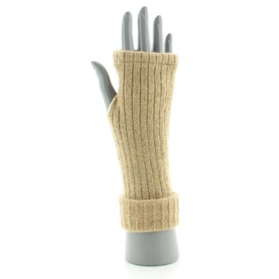 PERRIN - Mitaines en Laine - Beige