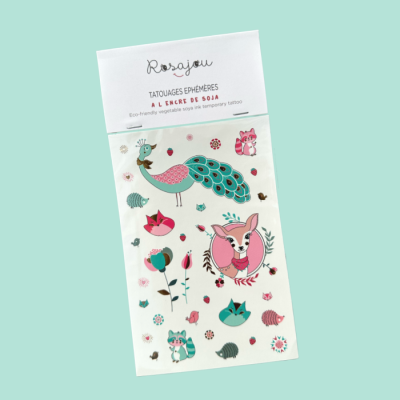 ROSAJOU - Tatouages - Floral