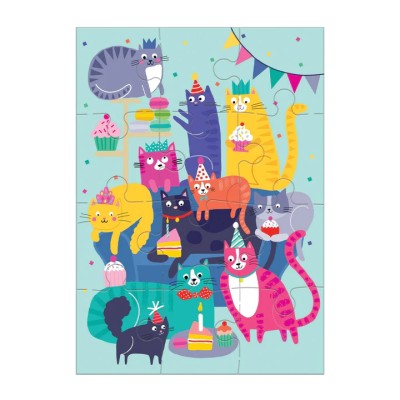 MUDPUPPY - Puzzle - Cat party