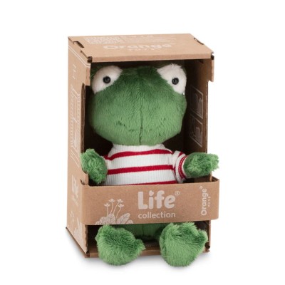 ORANGE TOYS - Peluche Ozzy la grenouille