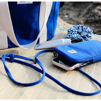 HINDBAG - Pochette téléphone Bill - Bleu électrique