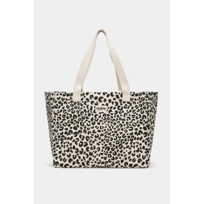 HINDBAG - Sac cabas Claude - Léopard beige
