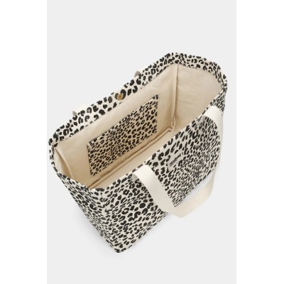 HINDBAG - Sac cabas Claude - Léopard beige