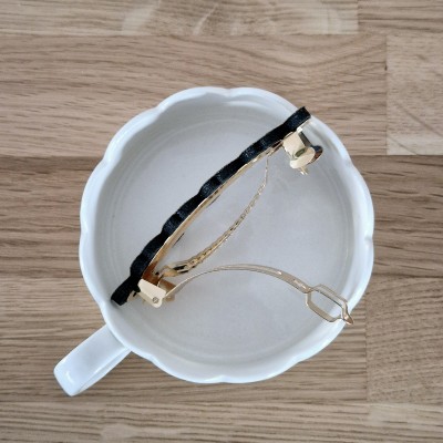 LES PETITES HIRONDELLES - Barrette clip - Vert