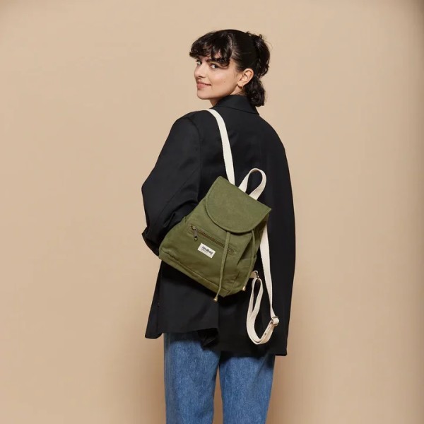 HINDBAG - Mini sac à dos Eliot - Olive