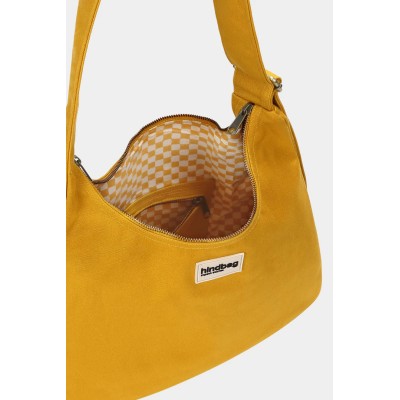 HINDBAG - Sac Hobo Claire - Safran