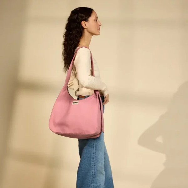 HINDBAG - Sac Hobo Claire - Rose Blush