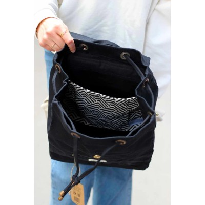 HINDBAG - Sac à Dos Eliot - Noir