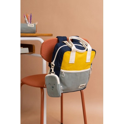 HINDBAG - Sac à dos Arthur - Safran Sauge