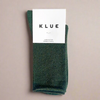 KLUE - Chaussettes à paillettes - Vert