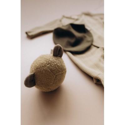 WOOLY ORGANIC - Balle avec oreilles Teddy - Vert