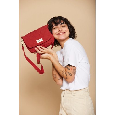 HINDBAG - Sac à main Margault Mat - Terracotta