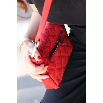 HINDBAG - Sac à main Margault Mat - Terracotta