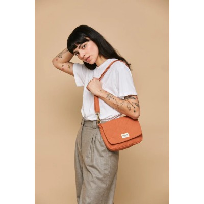 HINDBAG - Sac à main Margault Mat - Sienne