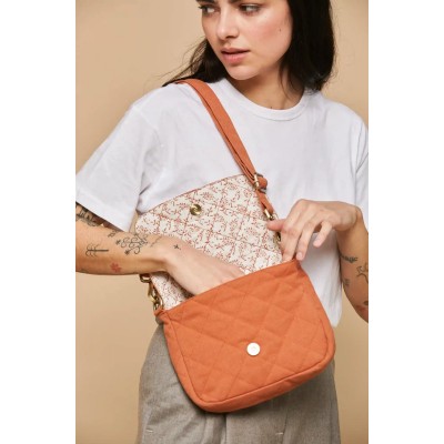 HINDBAG - Sac à main Margault Mat - Sienne