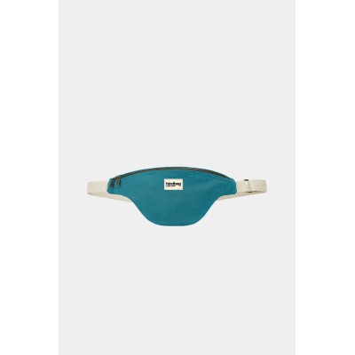 HINDBAG - Sac banane Olivia - Bleu Paon