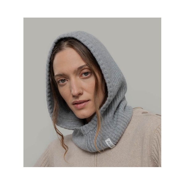 RIFO - Balaclava Marika Cachemire - Gris