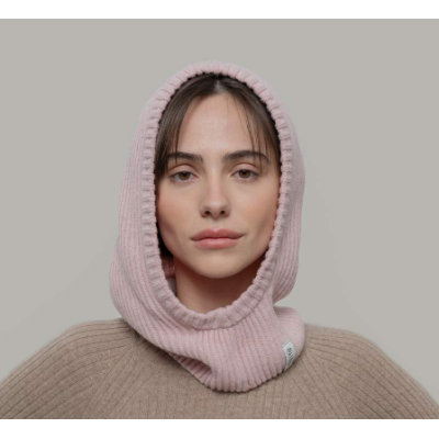 RIFO - Balaclava Marika Cachemire - Rose