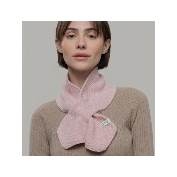 RIFO - Écharpe croisée Cachemire Britta - Rose